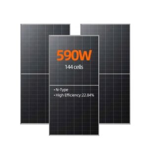 Solar Panels N Type 580W 585W Bifacial Mono Solar Panels 570W 575W for Solar Energy System