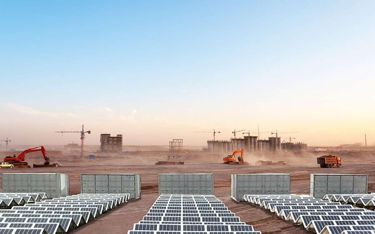 Clear solar field view for lower diesel runtime